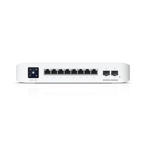 Ubiquiti UniFi USW-PRO-8-POE commutateur réseau Géré L2/L3 Gigabit Ethernet (10/100/1000) Connexion Ethernet, supportant l'alimentation via ce port (PoE) 1U Blanc