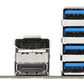 GIGABYTE Carte mère A520M DS3H V2 - Prend en charge les processeurs AMD Ryzen série 5000 AM4, jusqu'à 4733 MHz DDR4 (OC), PCIe 3.0 x16, LAN GbE, USB 3.2 Gen 1