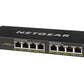 NETGEAR GS308PP Non-géré Gigabit Ethernet (10/100/1000) Connexion Ethernet, supportant l'alimentation via ce port (PoE) Noir