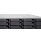 QNAP TL-R1200C-RP Boîtier de disques de stockage Boîtier disque dur/SSD Noir, Gris 2.5/3.5"