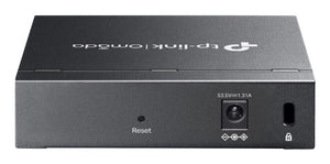 TP-Link Omada ES205G Géré Gigabit Ethernet (10/100/1000) Connexion Ethernet, supportant l'alimentation via ce port (PoE) Noir