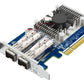 QNAP QXG-25G2SF-E810 carte réseau Interne Fibre 25000 Mbit/s