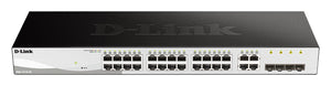 D-Link DGS-1210-28 Géré L2/L2+ 1U Noir