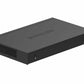 NETGEAR GS324P Non-géré Gigabit Ethernet (10/100/1000) Connexion Ethernet, supportant l'alimentation via ce port (PoE) 1U Noir
