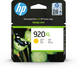 HP 920XL cartouche d'encre jaune grande capacité authentique