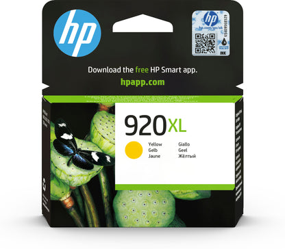 HP 920XL cartouche d'encre jaune grande capacité authentique