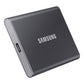 Samsung Portable SSD T7 500 Go USB Type-C 3.2 Gen 2 (3.1 Gen 2) Gris