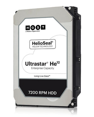 Western Digital Ultrastar He12 disque dur 12 To 7200 tr/min 256 Mo 3.5" SAS