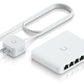 Ubiquiti UniFi Flex Mini 2.5G Géré 2.5G Ethernet (100/1000/2500) Connexion Ethernet, supportant l'alimentation via ce port (PoE) Bureau Blanc