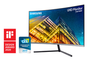 Samsung UR59C écran plat de PC 81,3 cm (32") 3840 x 2160 pixels 4K Ultra HD LED Gris