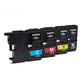 Brother LC985VALBPDR cartouche d'encre 4 pièce(s) Original Noir, Cyan, Magenta, Jaune