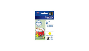 Brother LC-22UY cartouche d'encre Original Rendement élevé (XL) Jaune