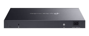 TP-Link Omada SG3428XMPP commutateur réseau Géré L2+ Gigabit Ethernet (10/100/1000) Connexion Ethernet, supportant l'alimentation via ce port (PoE) 1U Noir