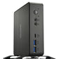 Shuttle XPC Nano PC NC40U, Intel Celeron 7305U, 1x HDMI, 1x DP,1xUSB-C/DP, 6x USB3.2, 1x 2.5" bay, 2x M.2, 1x LAN, RAID, fonctionnement permanent 24/7, attaches VESA