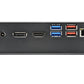 Shuttle XPC Nano PC NC40U5, Intel Core i5-1235U, 1x HDMI, 1x DP,1xUSB-C/DP, 6x USB3.2, 1x 2.5" bay, 2x M.2, 1x LAN, RAID, fonctionnement permanent 24/7, attaches VESA