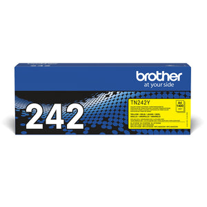Brother Cartouche de toner TN-242Y originale – Jaune