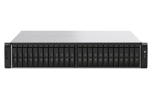 QNAP TS-h2490FU NAS Rack (2 U) EPYC 7232P 64 Go DDR4 0 To QuTS hero Noir, Gris
