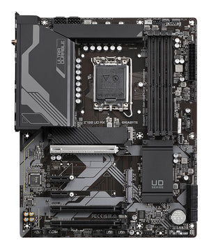 GIGABYTE Z790 UD AX Carte mère - Compatible avec processeurs Intel Core 14th CPUs, 16+1+1 Phases Digital VRM, up to 7600MHz DDR5 (OC), 3xPCIe 4.0 M.2, Wi-Fi 6E, 2.5GbE LAN, USB 3.2 Gen 2x2