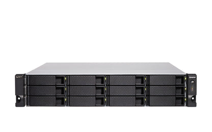 QNAP TS-H1886XU-RP-R2 NAS Rack (3 U) Intel® Xeon® D D-1622 32 Go DDR4 0 To QuTS hero Noir, Gris