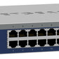 NETGEAR GS524-300EUS commutateur réseau Non-géré Gigabit Ethernet (10/100/1000) Gris