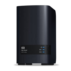 Western Digital My Cloud EX2 Ultra NAS Bureau Marvell Armada 385 1 Go DDR3 16 To HDD My Cloud OS Noir