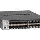 NETGEAR M4300-12X12F Géré L2/L3 10G Ethernet (100/1000/10000) 1U Noir