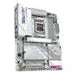 GIGABYTE X870E AORUS ELITE WIFI7 ICE Carte mère - Prend en charge les processeurs AMD Ryzen 9000, VRM numérique 16+2+2 phases, jusqu'à 8200 MHz DDR5 (O.C.), 3x PCIe 5.0 + 1x PCIe 4.0, Wi-Fi 7, LAN 2.5 GbE, USB 4