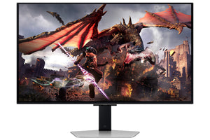 Samsung G80SD écran plat de PC 81,3 cm (32") 3840 x 2160 pixels 4K Ultra HD OLED Argent