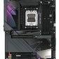 GIGABYTE X870E AORUS MASTER Carte Mère - Prend en charge les processeurs AMD Ryzen 9000, 16+2+2 phases VRM numérique, jusqu'à 8600MHz DDR5 (OC), 3xPCIe 5.0 + 1xPCIe 4.0, Wi-Fi 7, LAN 5GbE, USB 4
