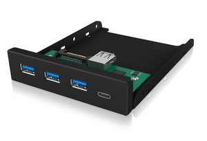 ICY BOX IB-HUB1418-i3 Noir