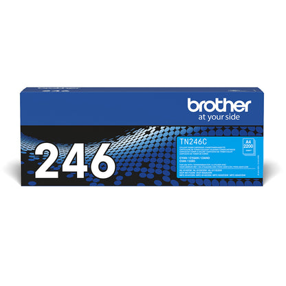 Brother Cartouche de toner TN-246C originale – Cyan