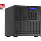 QNAP TVS-h1688X NAS Tower Intel® Xeon® W-1250 32 Go DDR4 0 To QuTS hero Noir