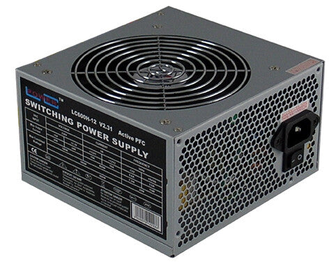LC-Power LC600H-12 V2.31 unité d'alimentation d'énergie 600 W 20+4 pin ATX ATX Noir