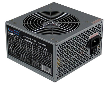 LC-Power LC600H-12 V2.31 unité d'alimentation d'énergie 600 W 20+4 pin ATX ATX Noir