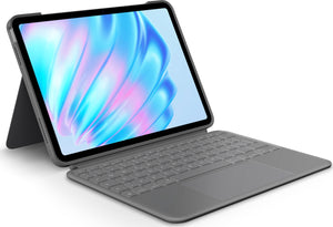 Logitech Combo Touch QWERTZ Allemand Smart Connector Gris