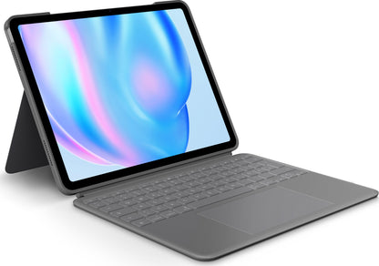 Logitech Combo Touch QWERTZ Allemand Smart Connector Gris