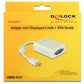DeLOCK Adapter mini Displayport / VGA FM 0,18 m VGA (D-Sub) Blanc