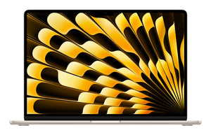 Apple MacBook Air Apple M M4 Ordinateur portable 38,9 cm (15.3") 16 Go 256 Go SSD Wi-Fi 6E (802.11ax) macOS Sequoia Beige