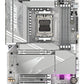 GIGABYTE X870 AORUS ELITE WIFI7 ICE Carte Mère - Prend en charge les processeurs AMD Ryzen 9000, 16+2+2 phases VRM numérique, jusqu'à 8200MHz DDR5 (OC), 3xPCIe 5.0 + 1xPCIe 4.0, Wi-Fi 7, LAN 2,5GbE, USB 4