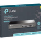 TP-Link TL-SG1008MP commutateur réseau Non-géré Gigabit Ethernet (10/100/1000) Connexion Ethernet, supportant l'alimentation via ce port (PoE) Noir