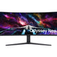 Samsung G95NC LED display 144,8 cm (57") 7680 x 2160 pixels Dual UHD QLED Blanc