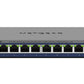 NETGEAR GS108Ev4 Non-géré L2/L3 Gigabit Ethernet (10/100/1000) Gris