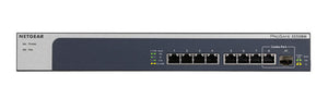 NETGEAR XS508M Non-géré 10G Ethernet (100/1000/10000) Gris, Argent