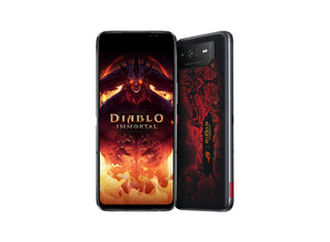 ASUS ROG Phone 6 Diablo Immortal Edition 17,2 cm (6.78") Double SIM Android 12 5G USB Type-C 16 Go 512 Go 6000 mAh Noir, Rouge