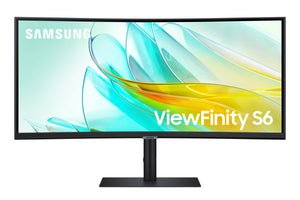Samsung S65UC écran plat de PC 86,4 cm (34") 3440 x 1440 pixels UltraWide Quad HD LCD Noir