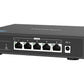 QNAP QSW-1105-5T commutateur réseau Non-géré Gigabit Ethernet (10/100/1000) Noir