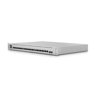 Ubiquiti USW-ENTERPRISE-24-POE commutateur réseau Géré L3 Gigabit Ethernet (10/100/1000) Connexion Ethernet, supportant l'alimentation via ce port (PoE) Argent