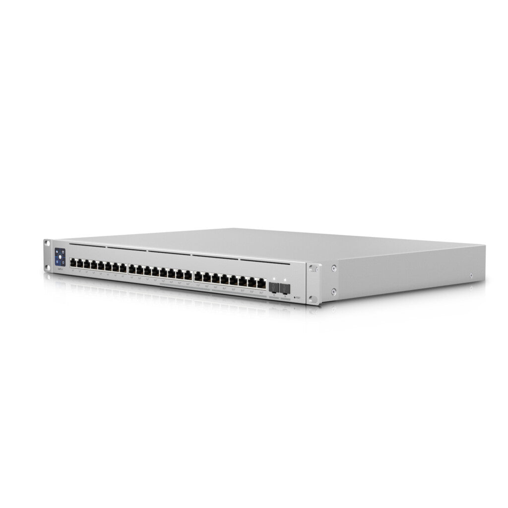 Ubiquiti USW-ENTERPRISE-24-POE commutateur réseau Géré L3 Gigabit Ethernet (10/100/1000) Connexion Ethernet, supportant l'alimentation via ce port (PoE) Argent