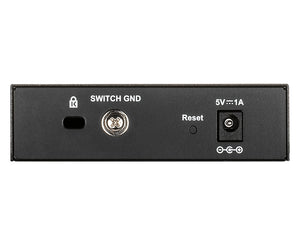 D-Link DGS-1100-05V2/E commutateur réseau Géré L2 Gigabit Ethernet (10/100/1000) Noir