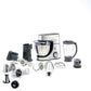 Moulinex QA519D robot de cuisine 1100 W 4,6 L Argent Balances intégrées